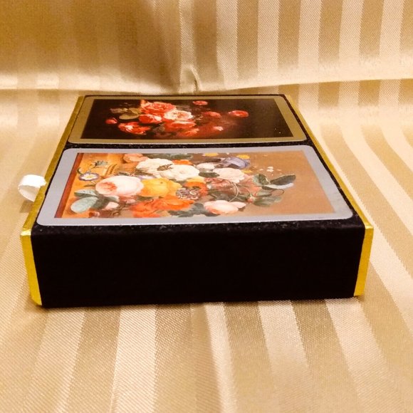 Vintage Congress Double Deck Floral/Roses Playing Cards - Picture 14 of 16